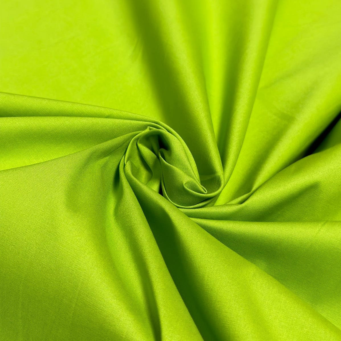 Stretch Poplin - Lime