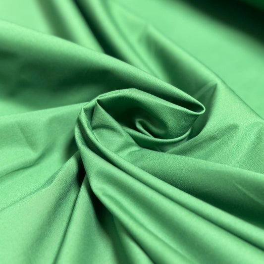 Stretch Poplin - Kelly