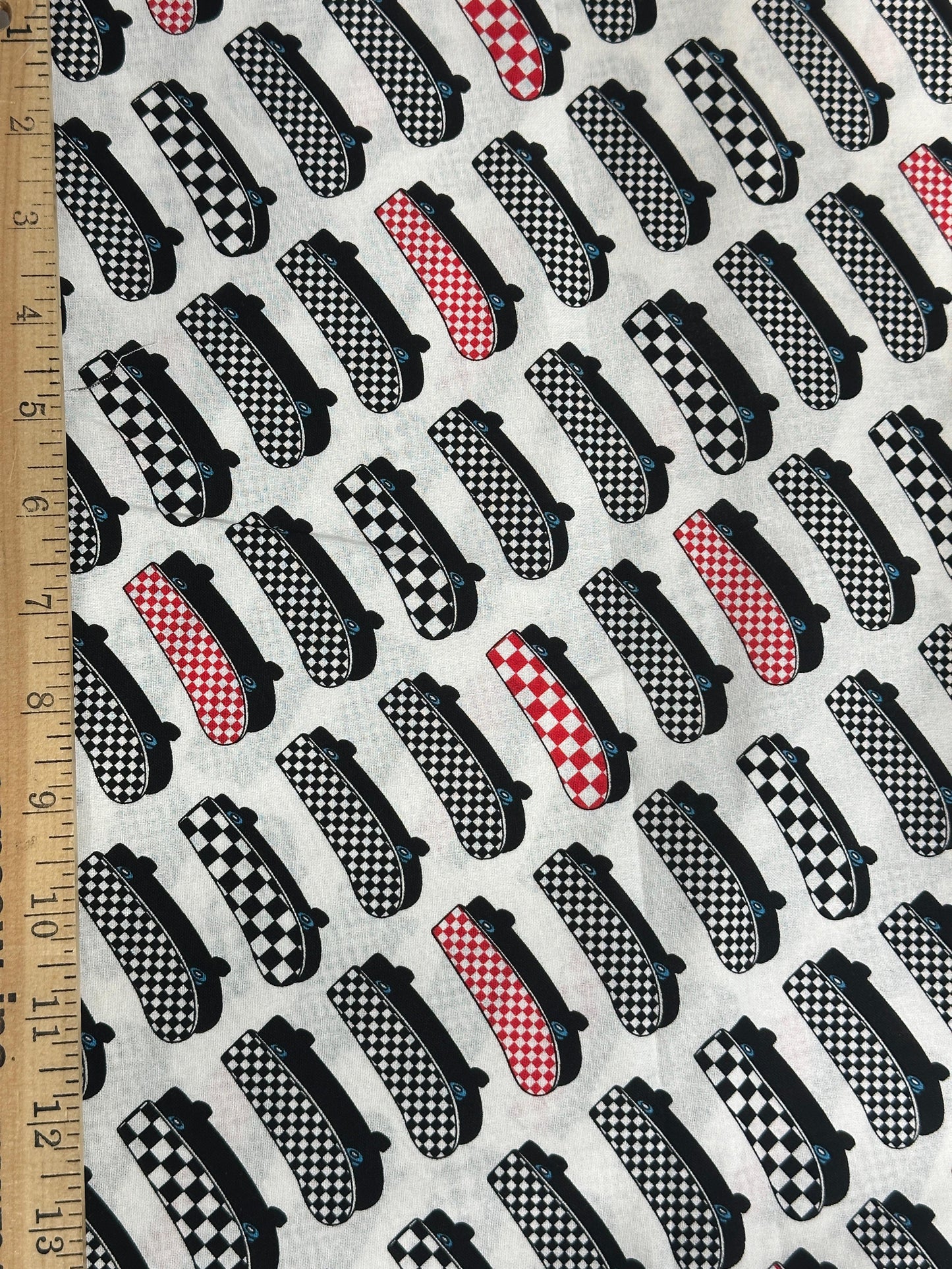 Sevenberry Cotton Print - Skateboards