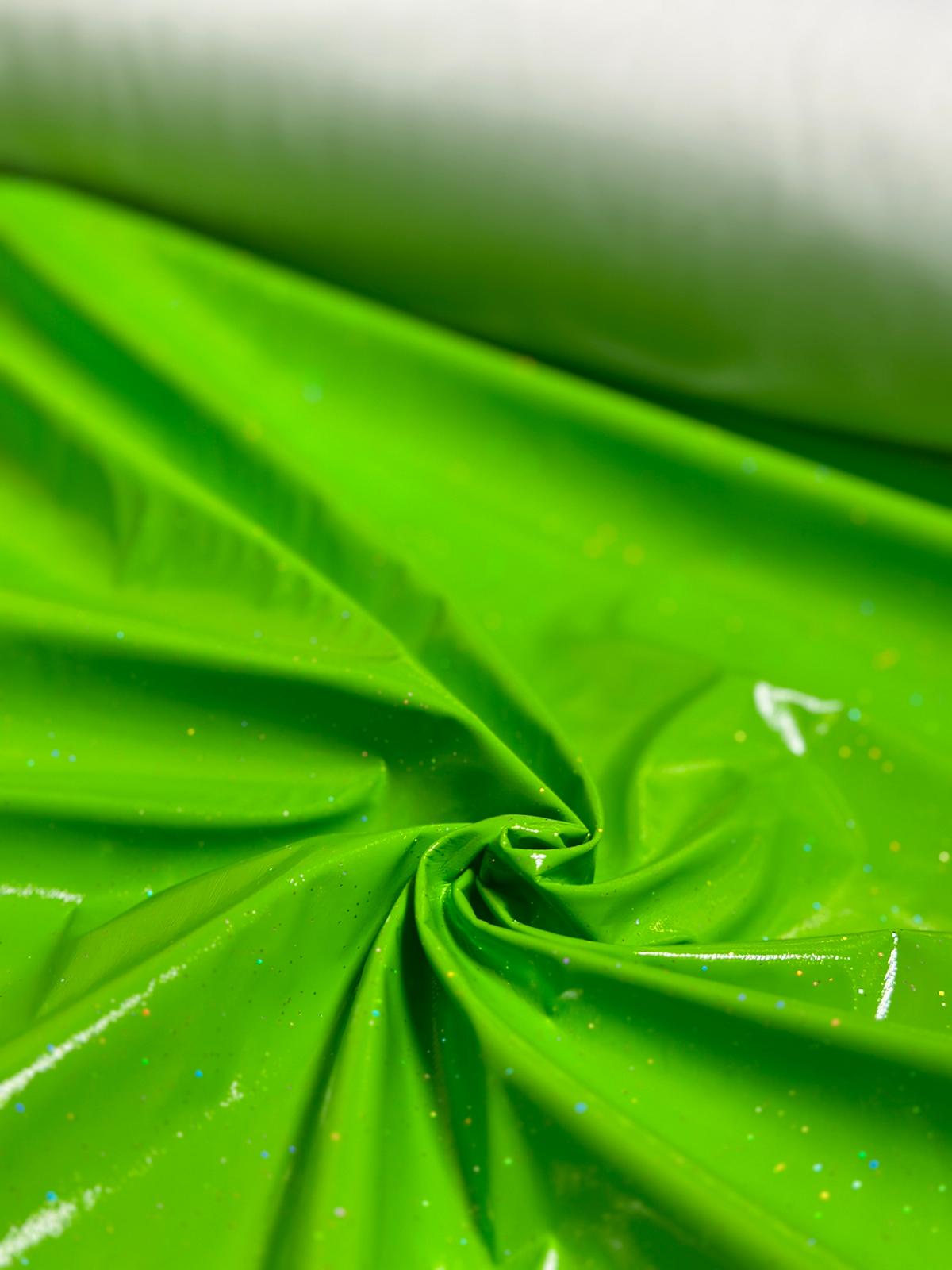 Sparkle PVC - Lime