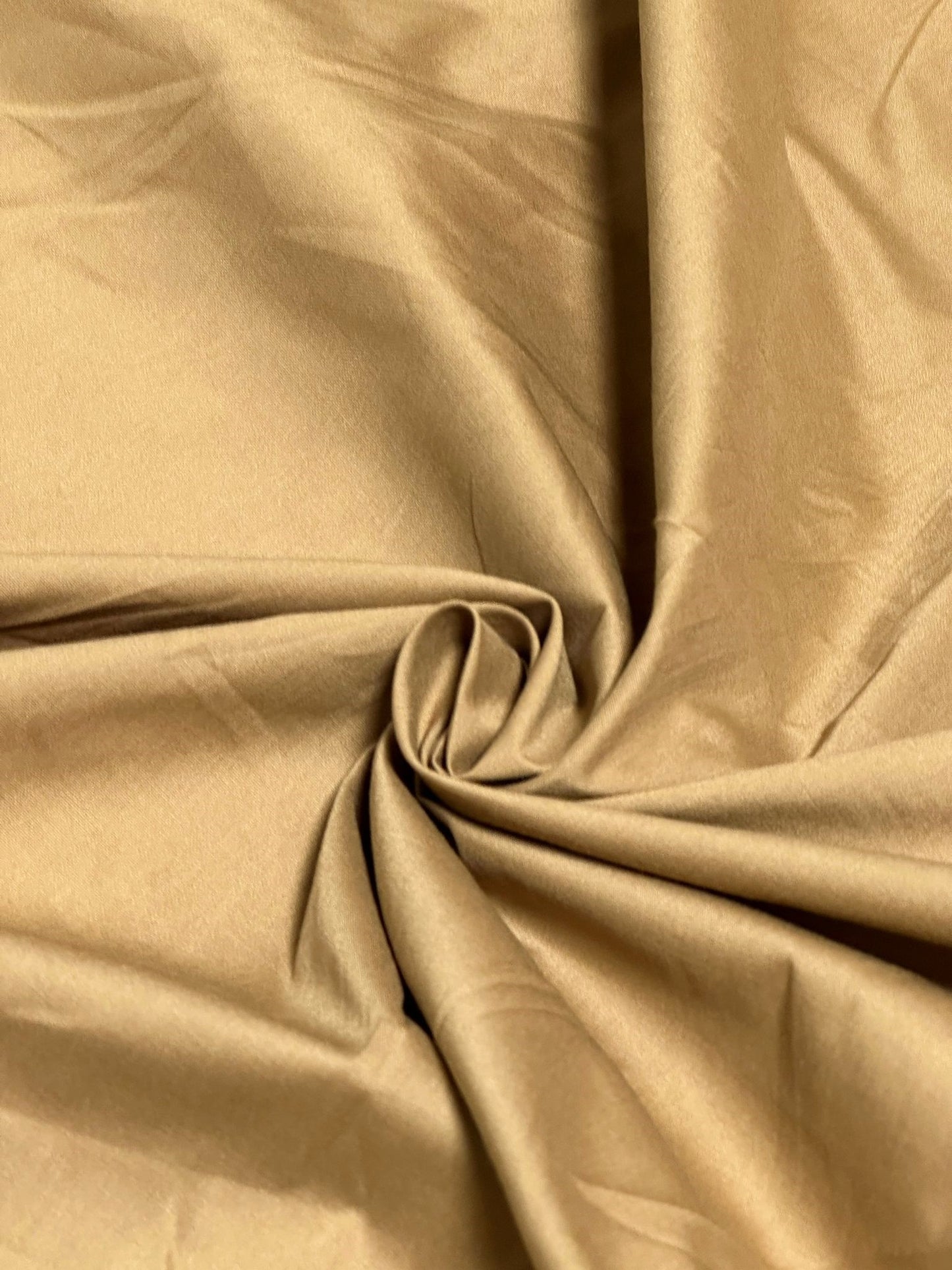 Stretch Poplin - Tan