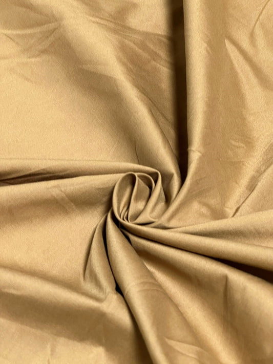 Stretch Poplin - Tan