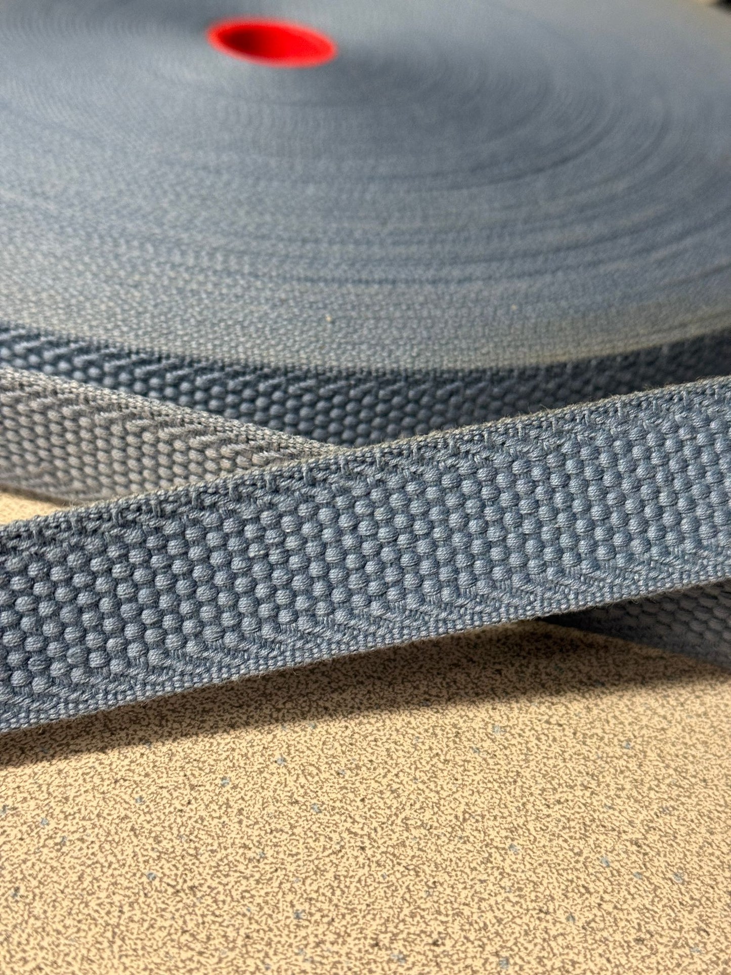 1" Webbing Slate Blue (By the meter)
