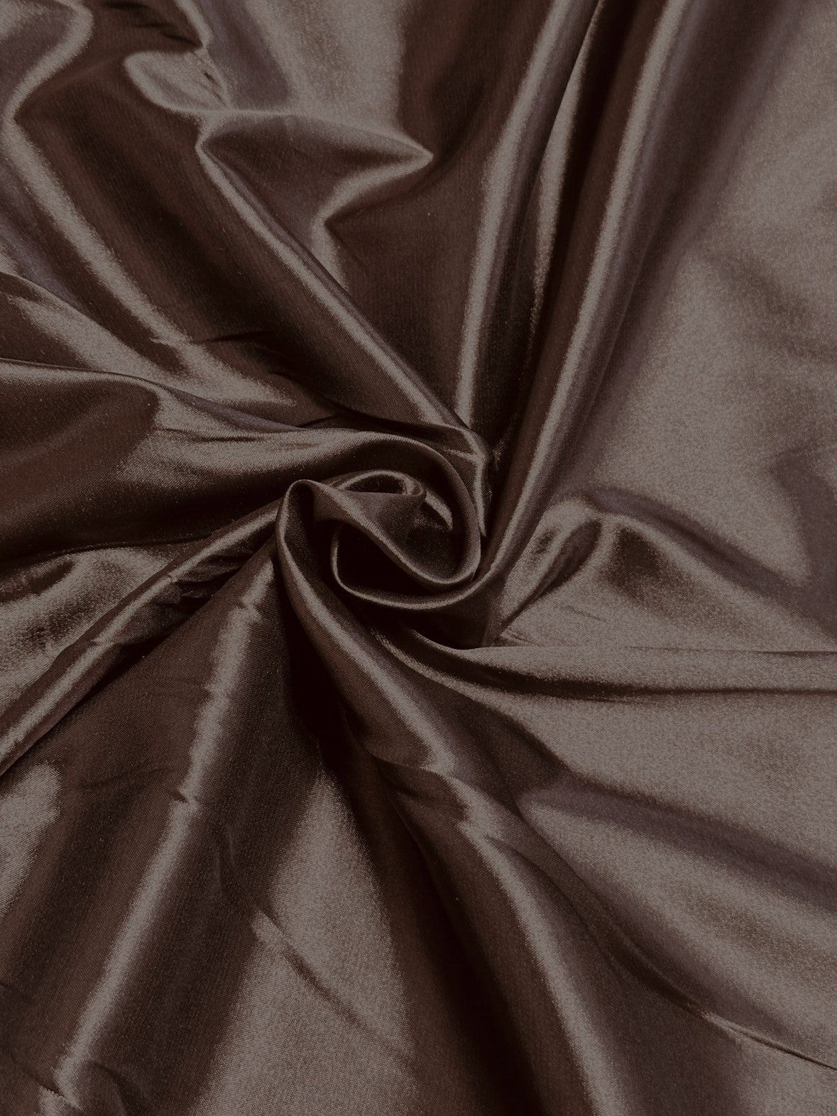 Stretch Satin - Chocolate Brown