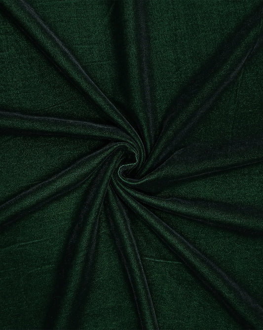Micro Velvet - Hunter Green