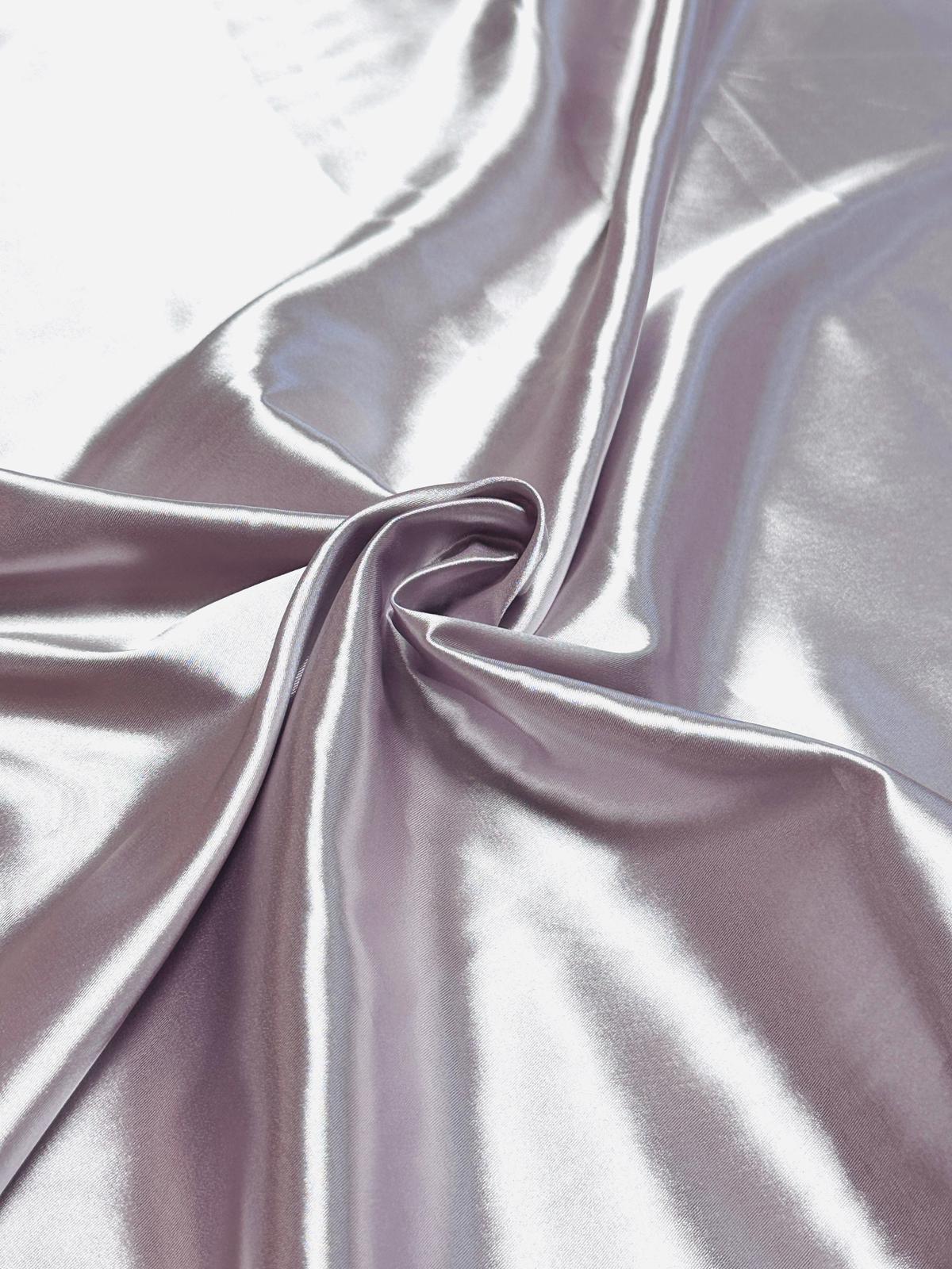 Stretch Satin - Light Lilac