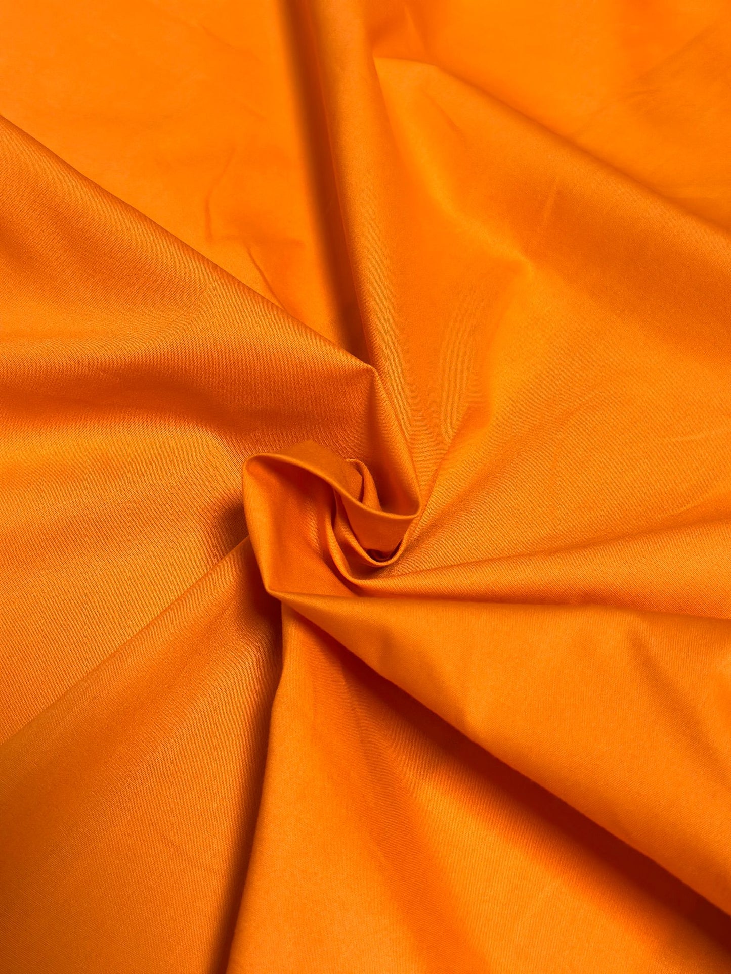 Stretch Poplin - Orange