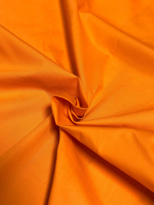 Stretch Poplin - Orange