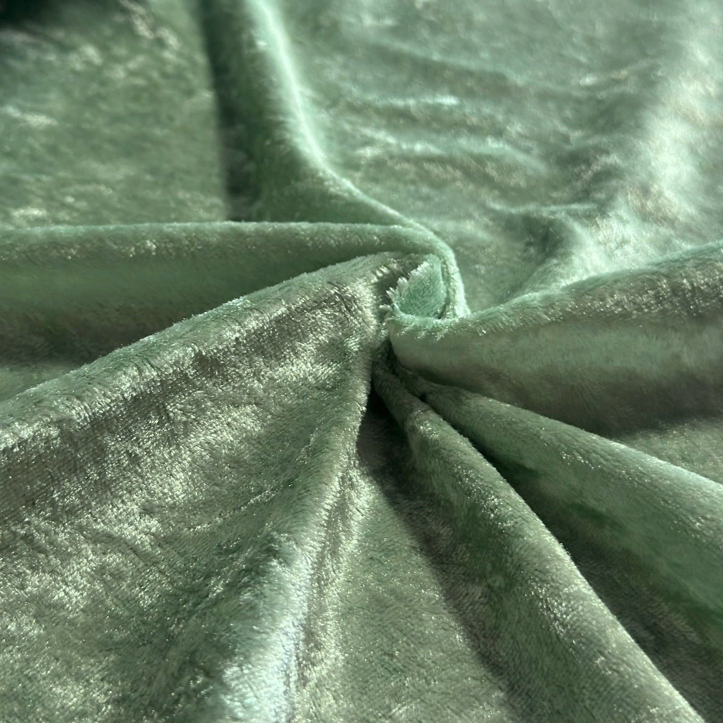 Crushed Velvet - Sage