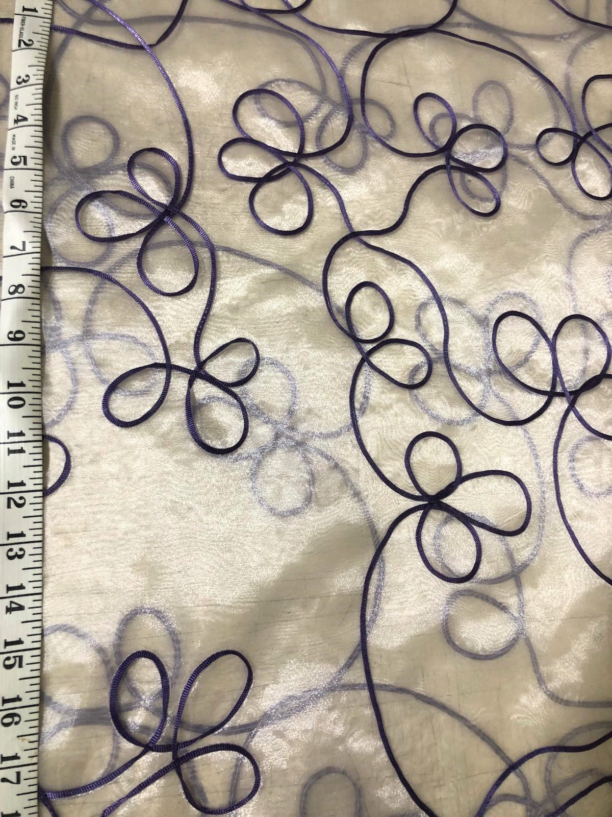 Ribbon Organza - Purple