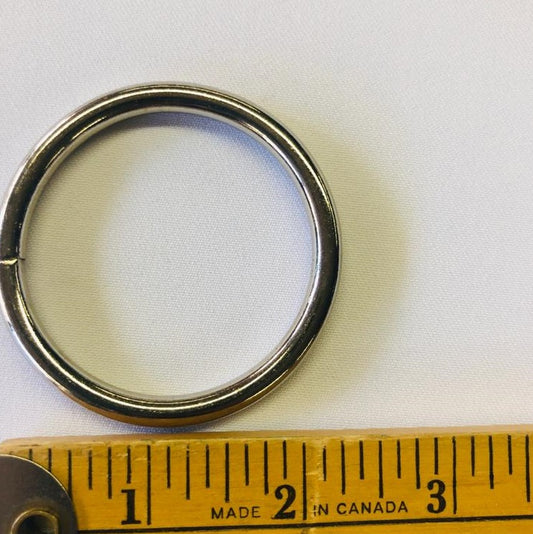 O Ring - 2" Silver