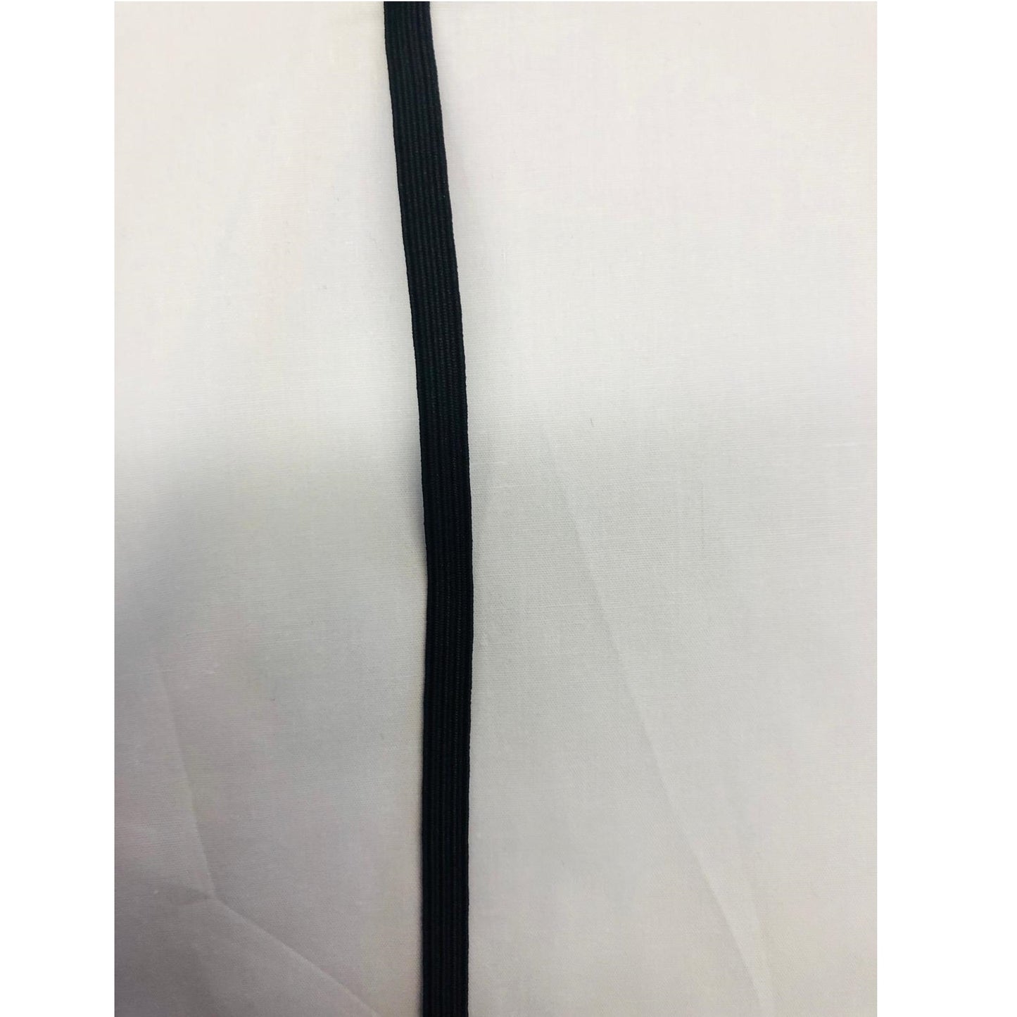 Elastic Black 1/4"(6mm) - Loose