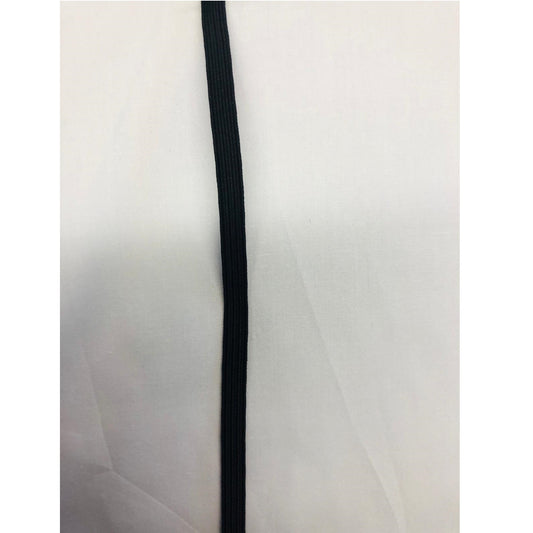 Elastic Black 1/4"(6mm) - Loose
