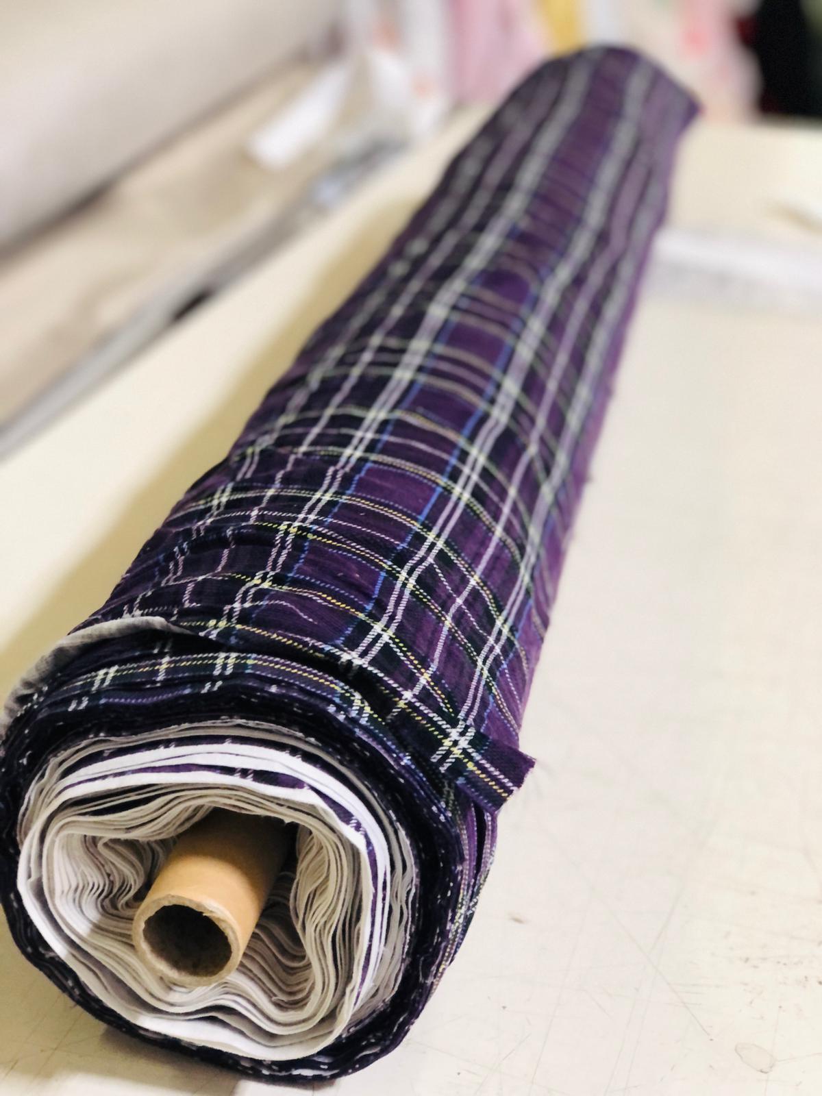 Corduroy Print - Plaid