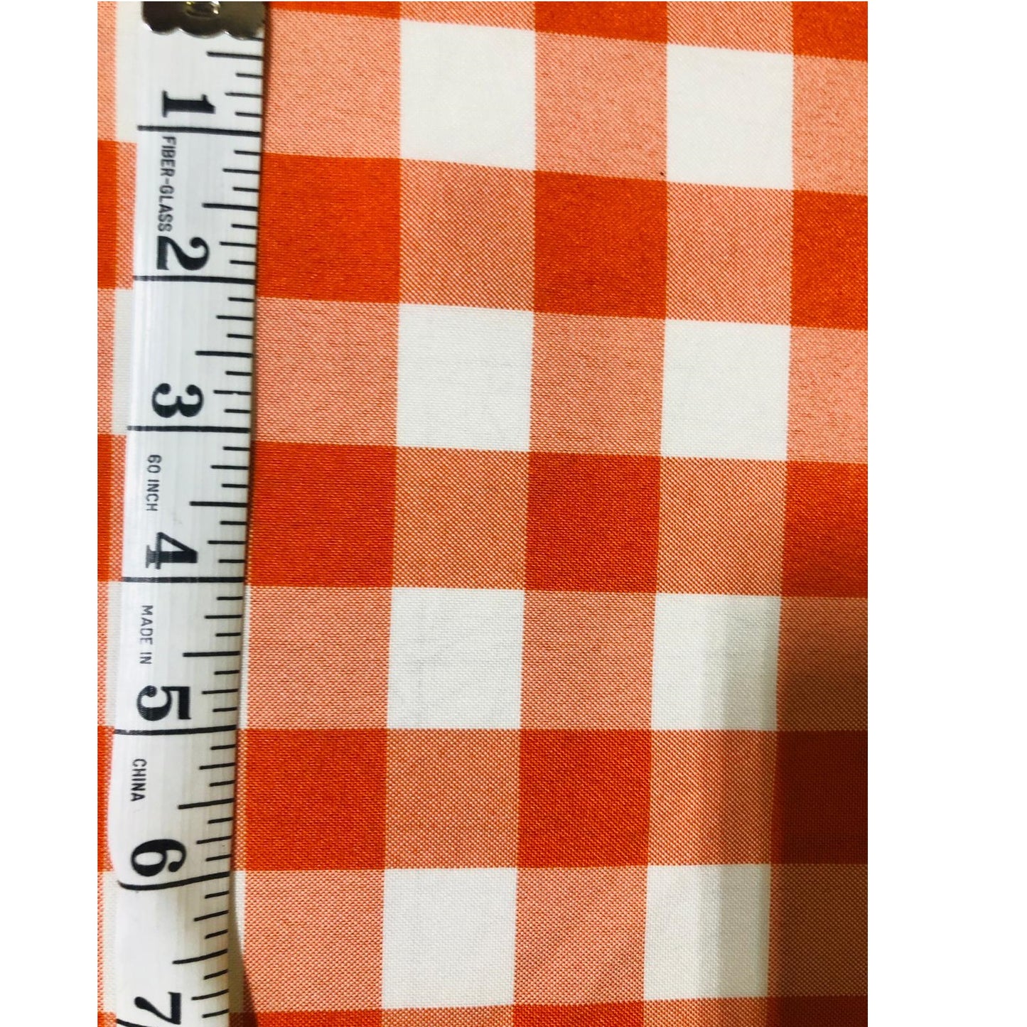 Gingham - Orange