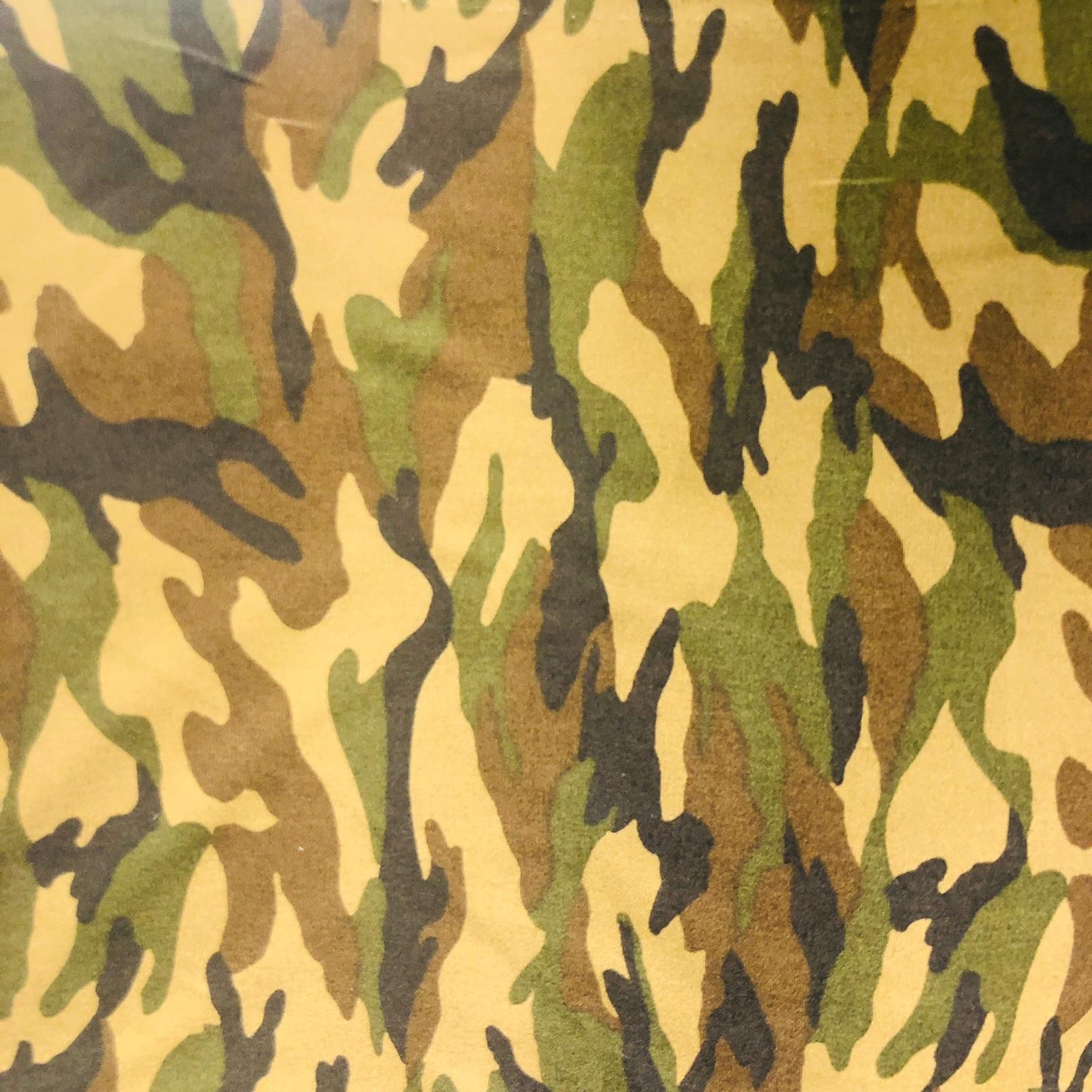 Sevenberry Cotton Print - Camo Green