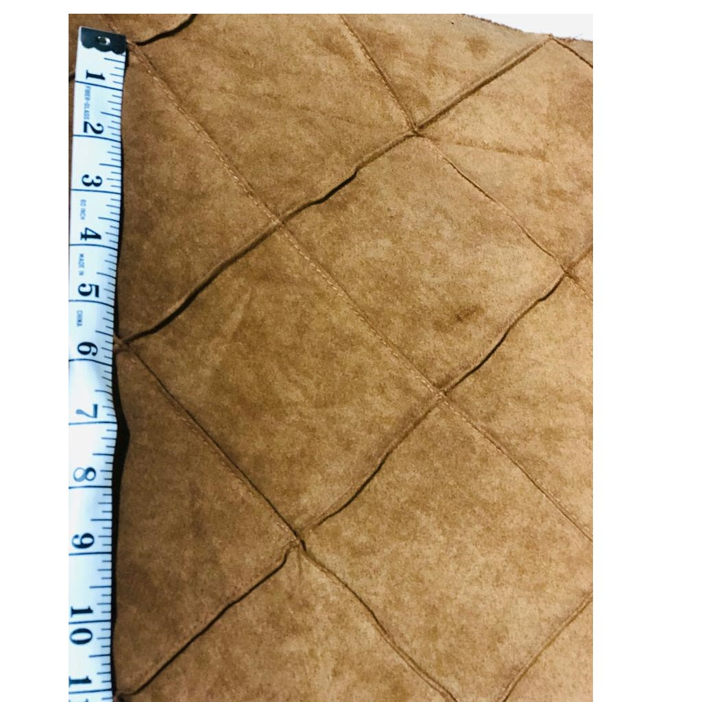 Pinktuck Faux Suede - Mustard