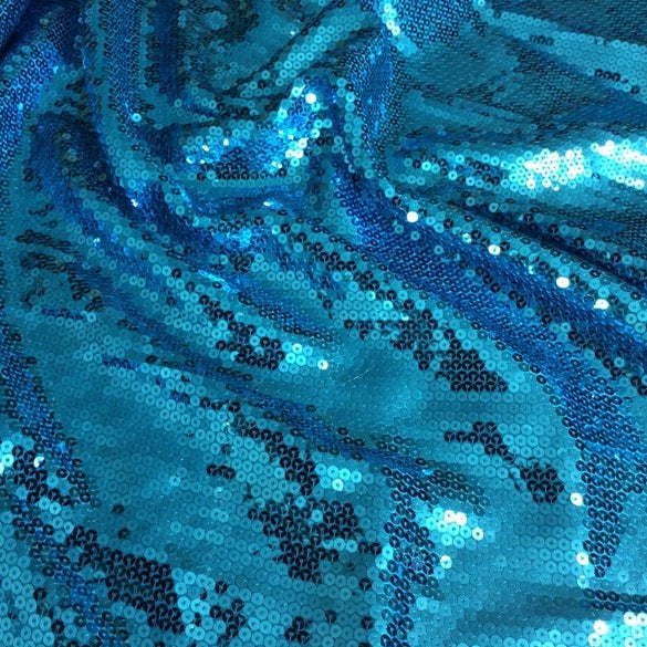 Woven Sequence - Aqua Blue