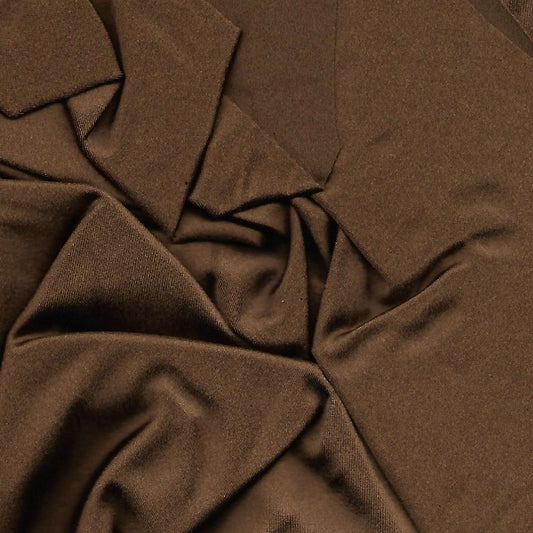 Lycra Knit - Chocolate Brown