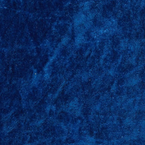 Crushed Velvet - Royal Blue
