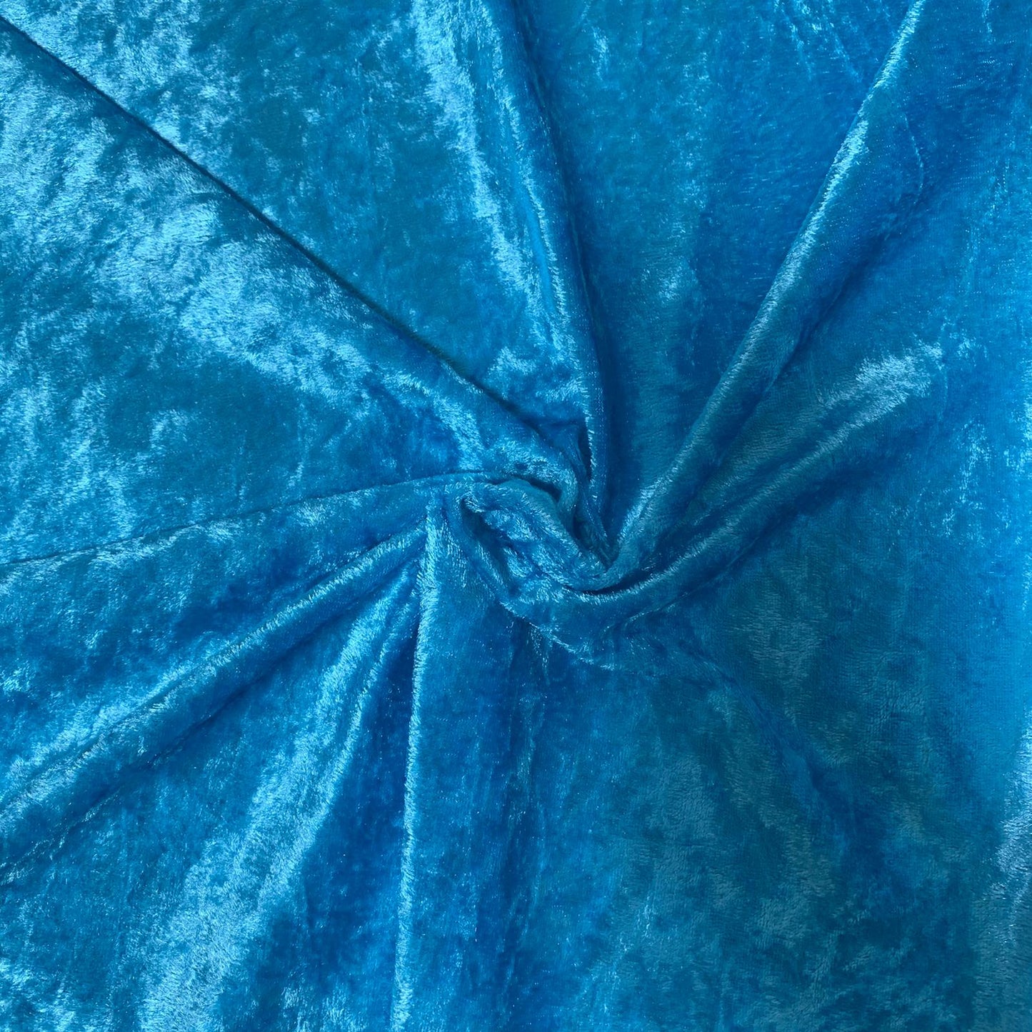 Crushed Velvet - Aqua