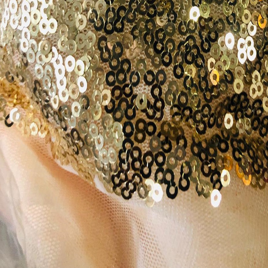 Woven Sequence - Blush