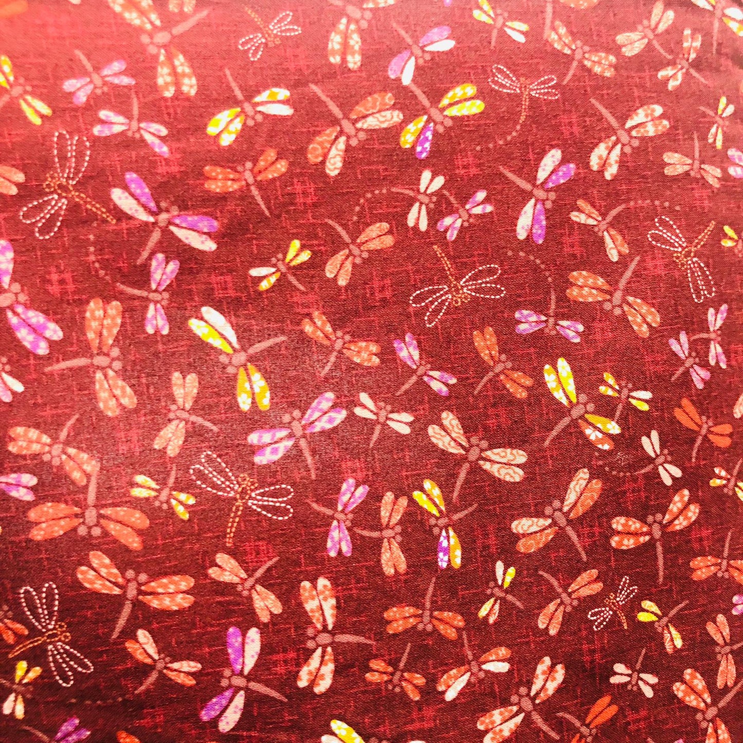 Sevenberry Cotton Print - Dragonflies B