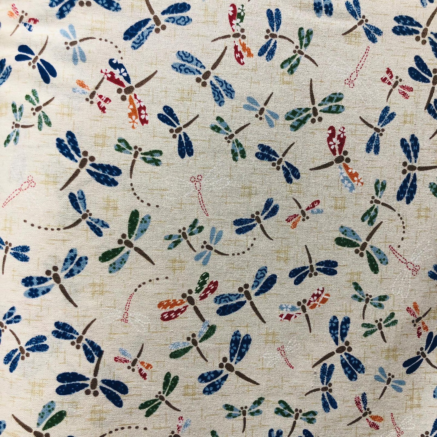 Sevenberry Cotton Print - Dragonflies A