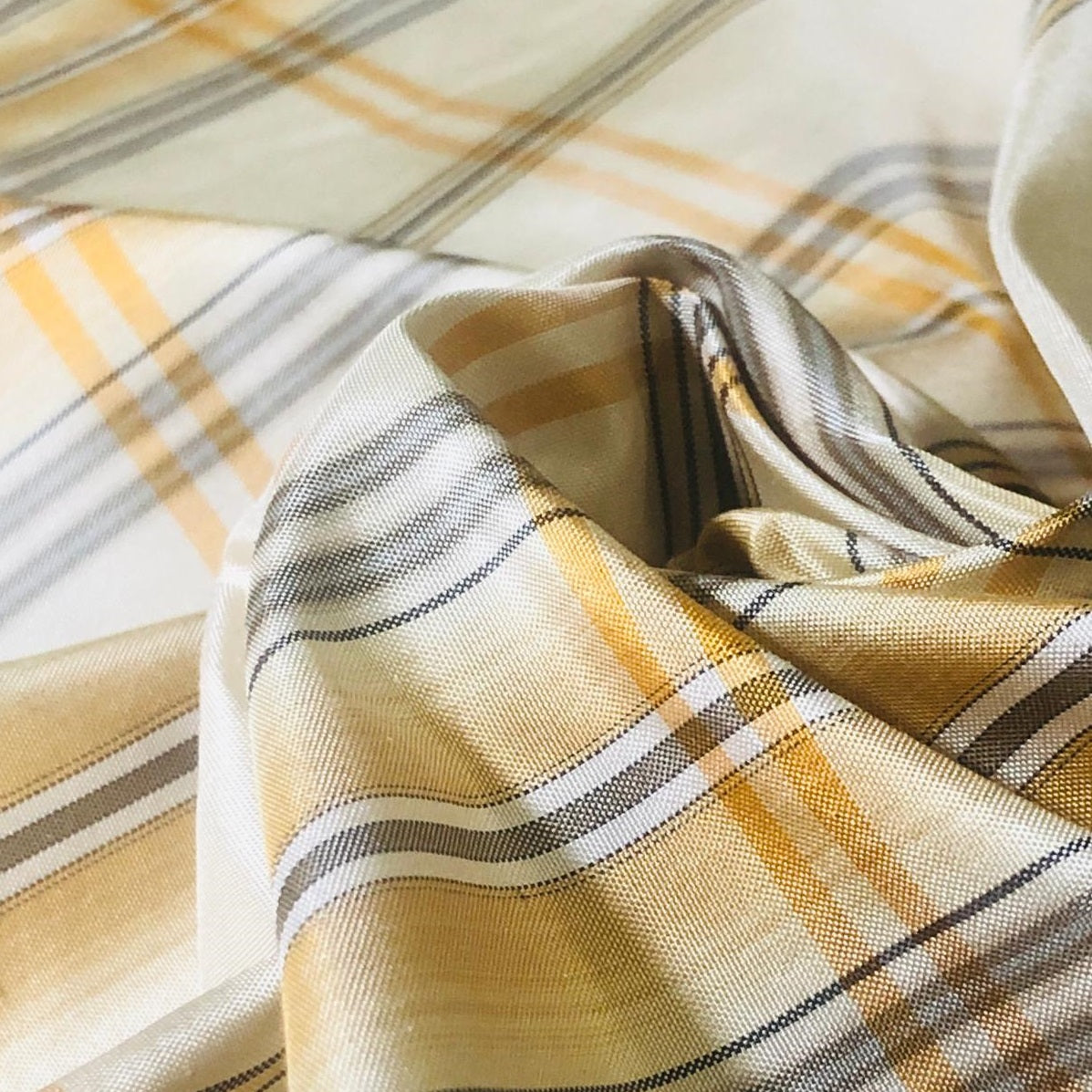 Silk Taffeta - Plaid