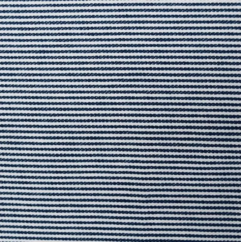 Engineering/Stripe Denim - Navy