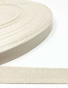 Cotton Webbing (By the metre)