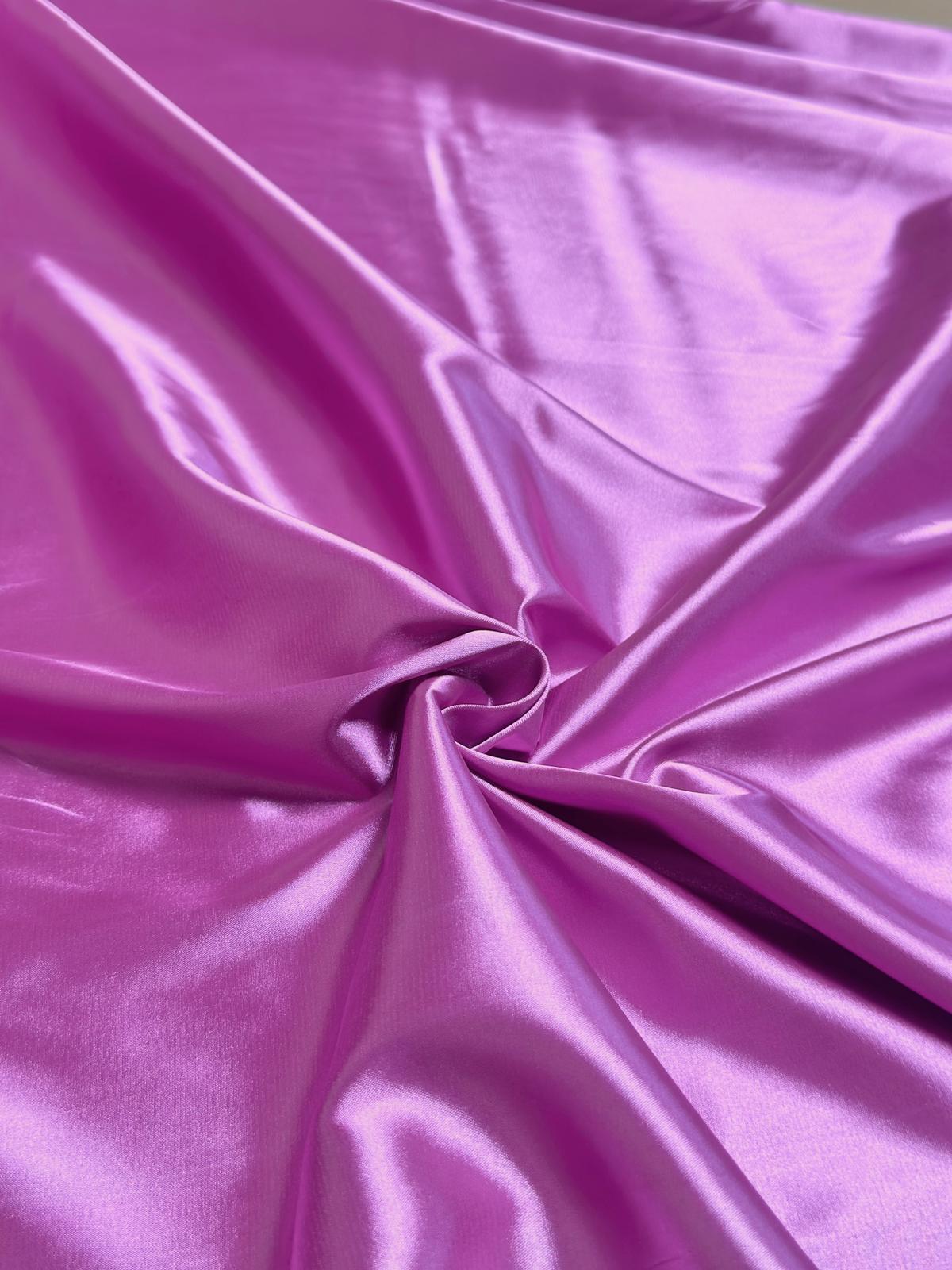 Stretch Satin - Fuchsia