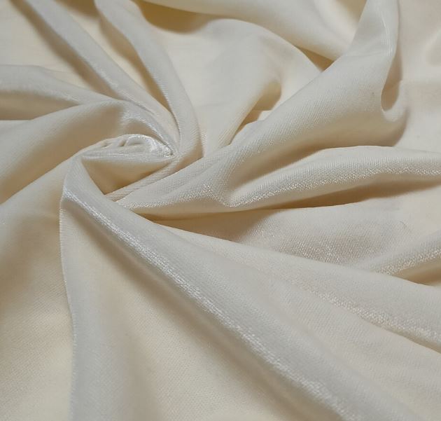 Silk Velvet - PFD White (114cm)