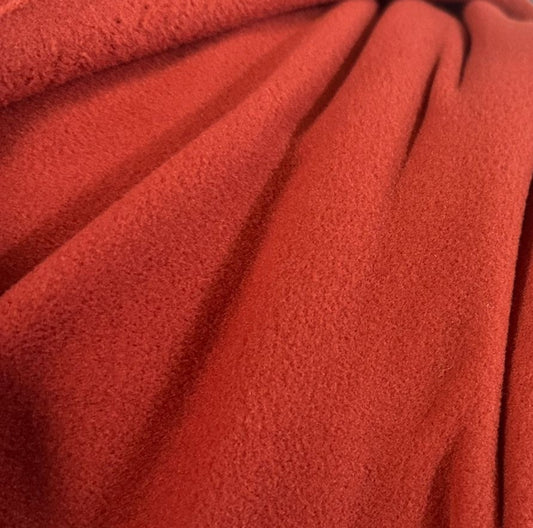 Micro Fleece - Rust