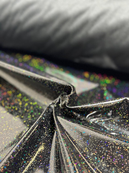 Sparkle PVC - Black