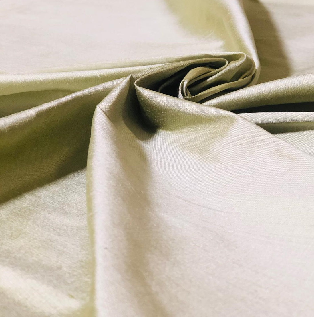 Silk Dupioni - Sage Green
