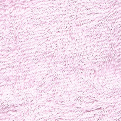 Cotton Terry Towel - Baby Pink