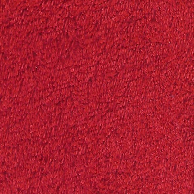 Cotton Terry Towel - Red