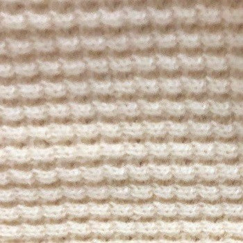 Waffle Weave Knit - Ivory